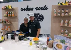 The chefs at Baldor Specialty Foods' Urban Roots section.